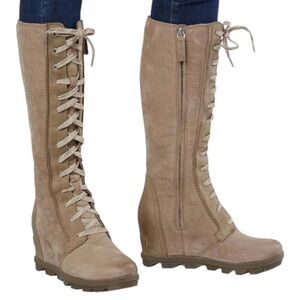 Sorel Joan of Arctic Wedge Lace-Up Boots